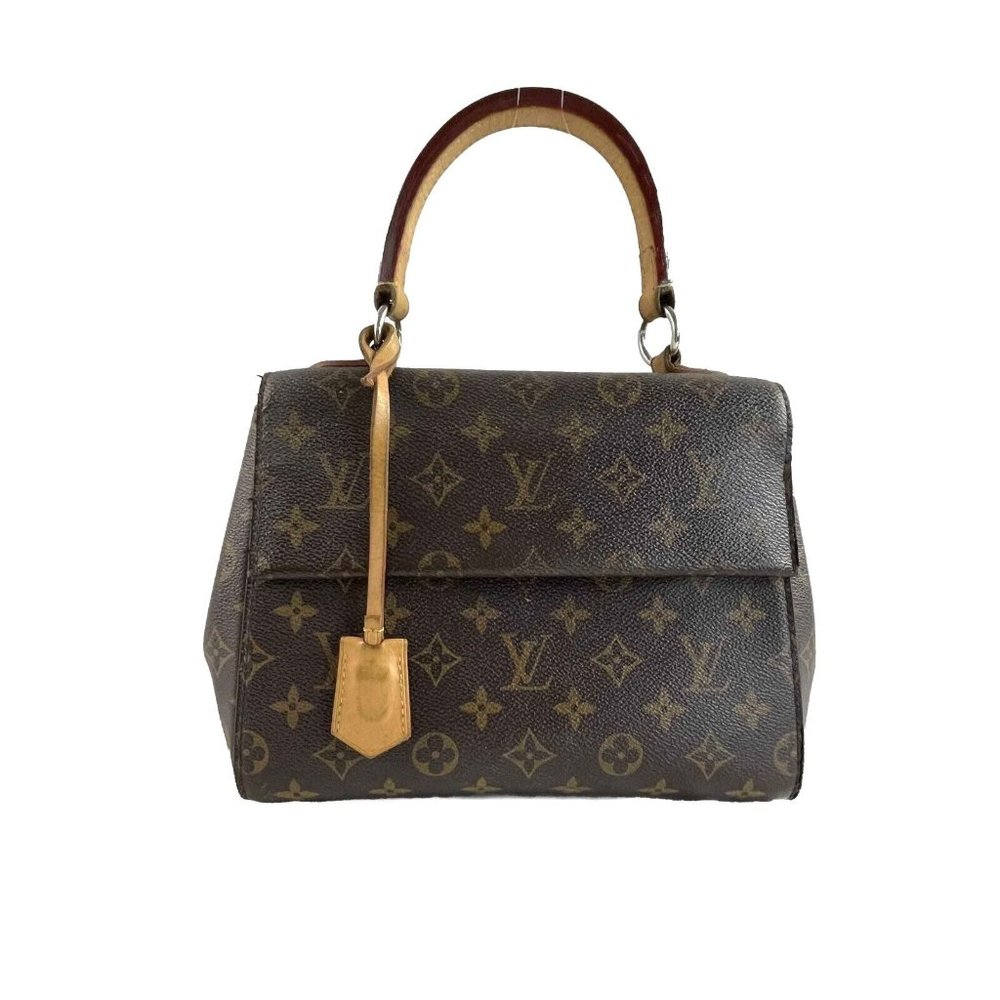 Louis Vuitton Cluny Monogram Canvas Top Handle Monogram BB